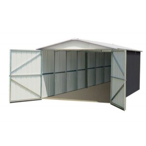 Garage métal YARDMASTER anthracite 15,50m2