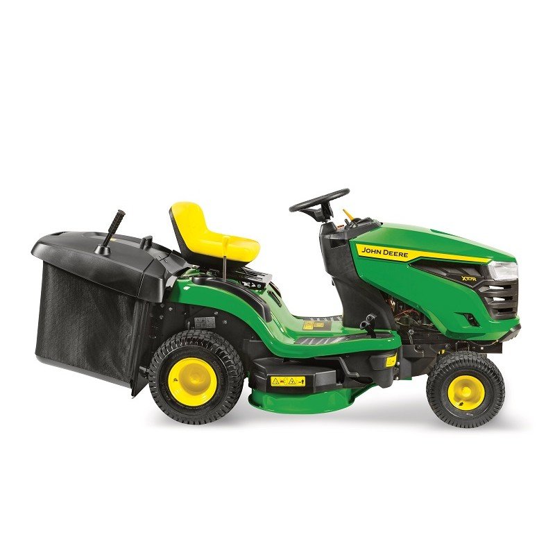 Tondeuse autoportée à éjection arrière JOHN DEEERE X117R – Image 2