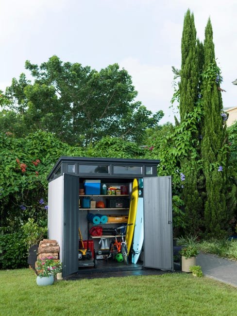 Abris de jardin ARTISAN 77 gris en résine KETER 4,7m² – Image 6