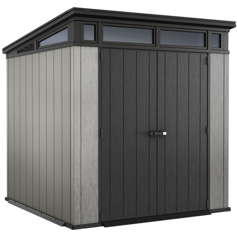 Abri en résine brossée monopente Brossium 4,7m² – Image 14