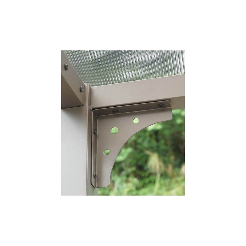 Carport 2 voitures en aluminium et polycarbonate 6mm ANTI-UV – Habrita – Image 9