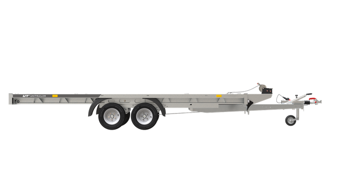 Remorque plate basculante 400×200 UNIPLAT 4020S P 2700 kg – Image 6