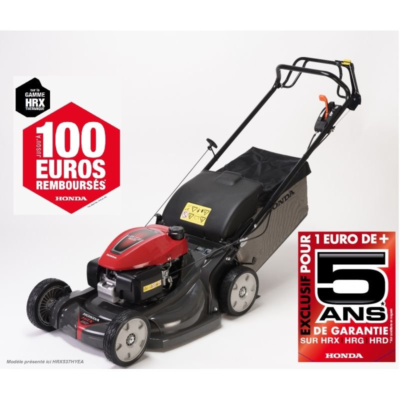 Tondeuse mulching thermique Honda HRX 537 HZEA tractée 53 cm – Image 3