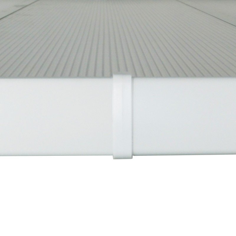 Toit de terrasse ajustable en aluminium laqué blanc 3,05×4,36m X-METAL – Image 17