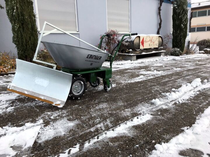 Brouette Électrique Donkey Plus avec Lame à Neige