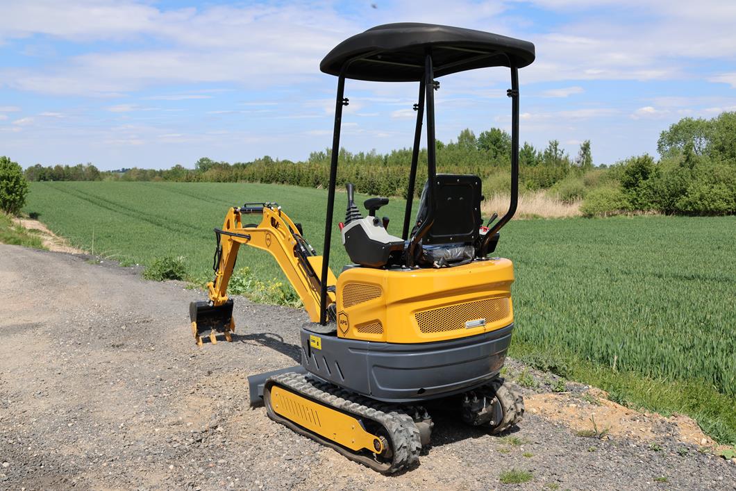 Mini-pelle APS OKW17 avec bras de torsion – Image 3