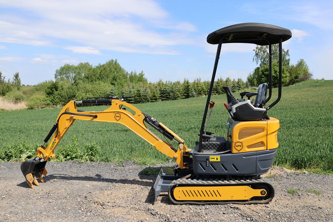 Mini-pelle APS OKW17 avec bras de torsion – Image 4