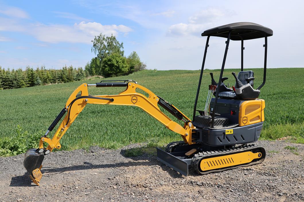 Mini-pelle APS OKW17 avec bras de torsion – Image 6