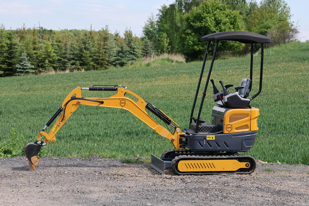 Mini-pelle APS OKW17 avec bras de torsion – Image 13