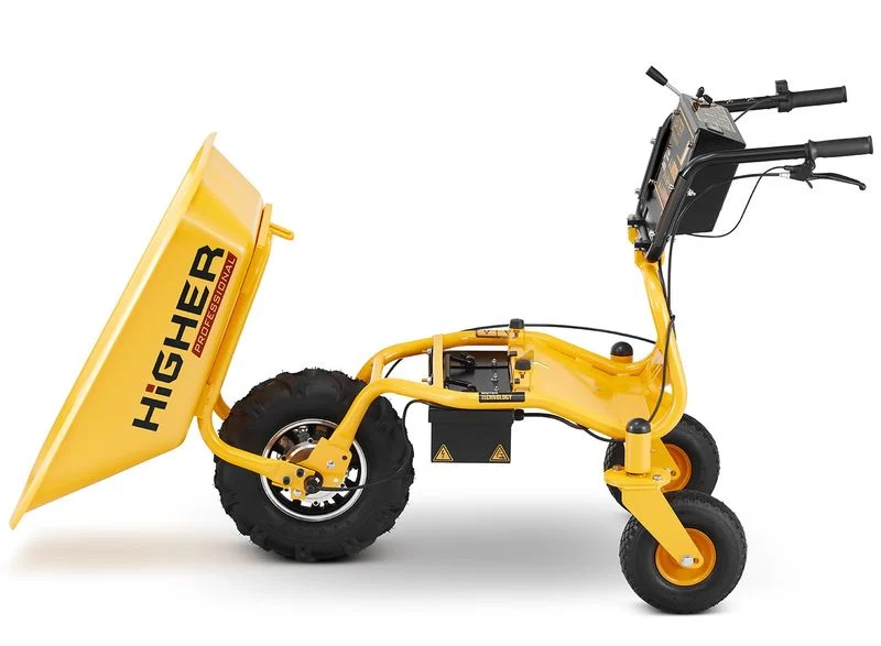 Brouette électrique à batterie HIGHER 500W – Puissance et Efficacité – Image 7