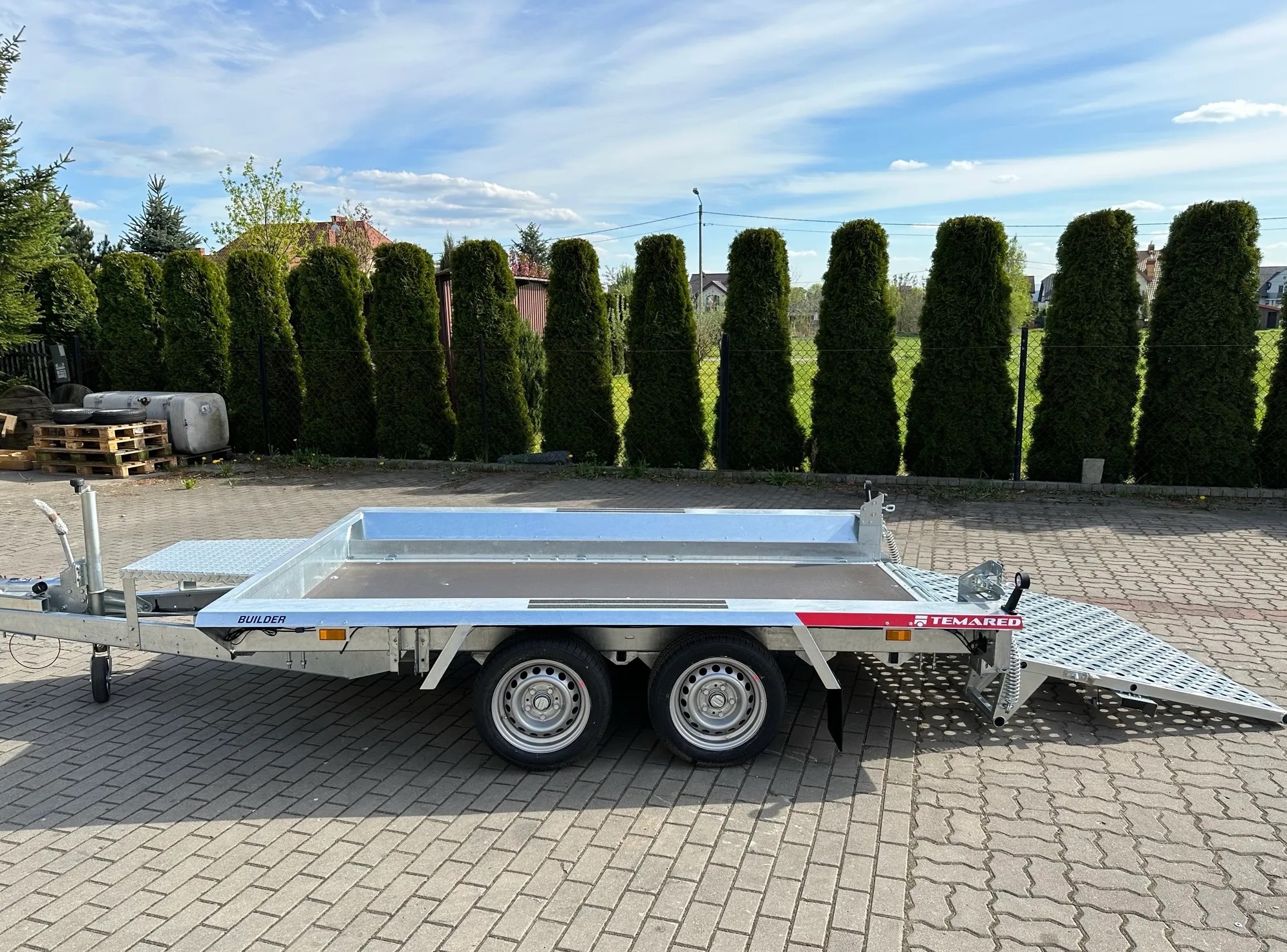 Remorque Temared Builder 3015 avec un PTAC de 3 000 kg – Image 4