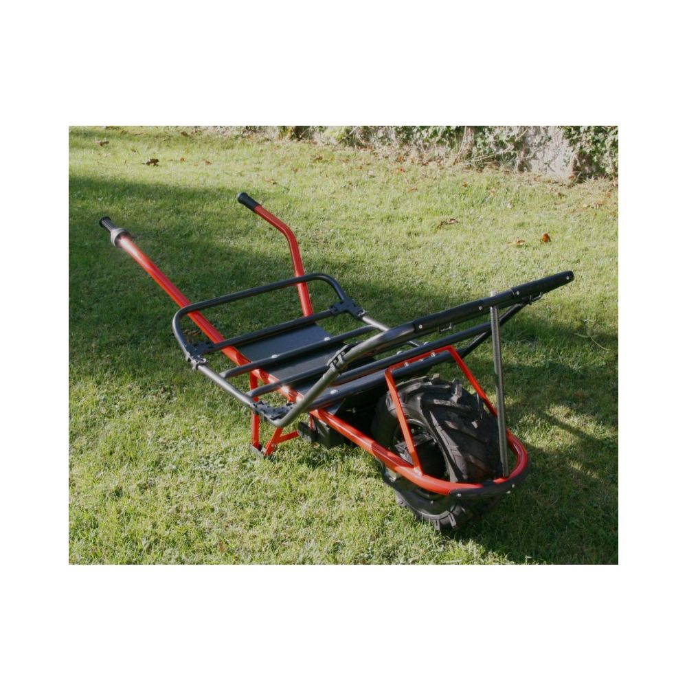 Brouette à moteur électrique ZOETTE Pro Charrette rouge