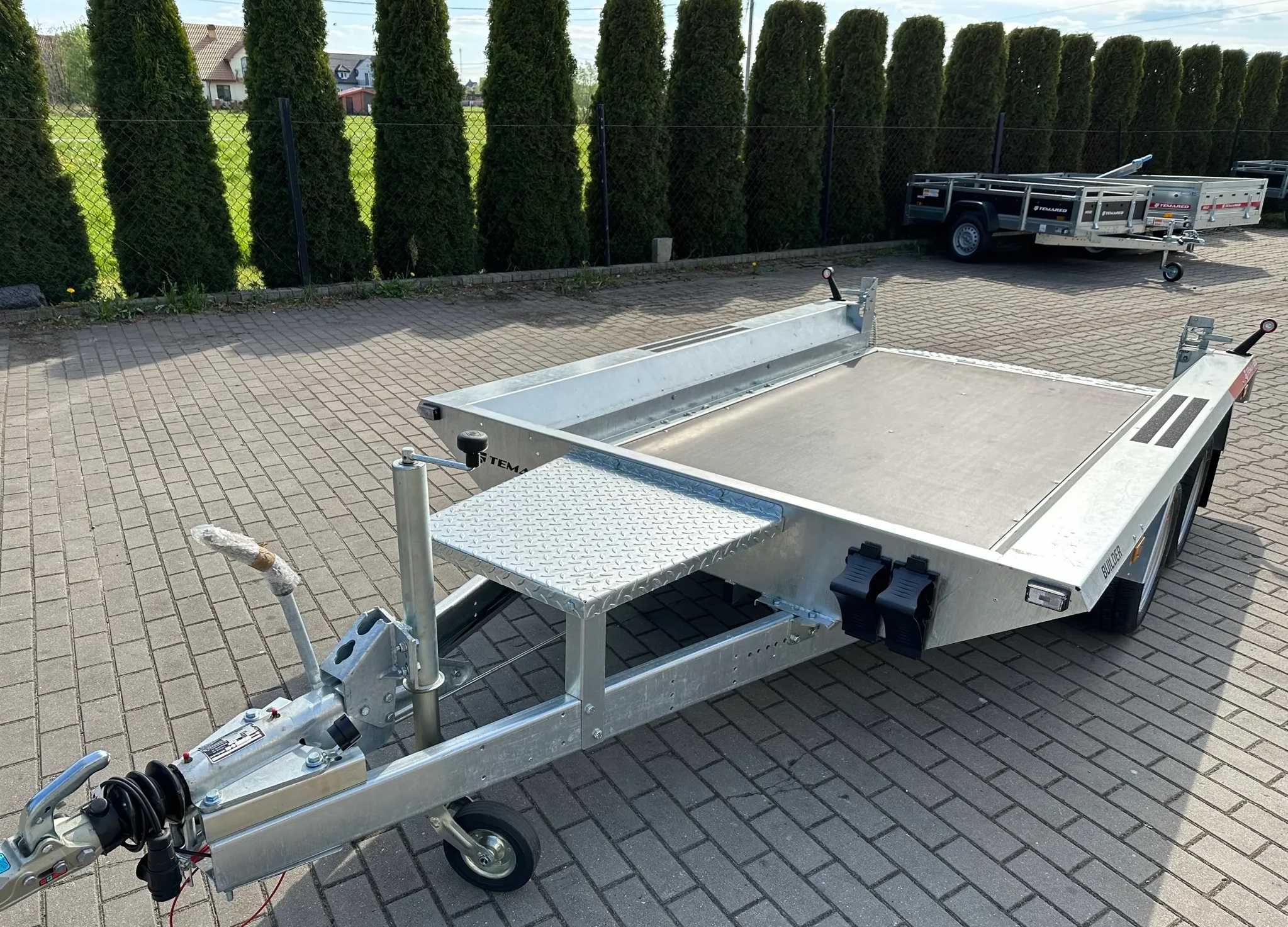 Remorque Temared Builder 3015 avec un PTAC de 3 000 kg