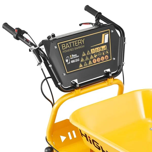 Brouette électrique à batterie HIGHER 500W – Puissance et Efficacité – Image 8
