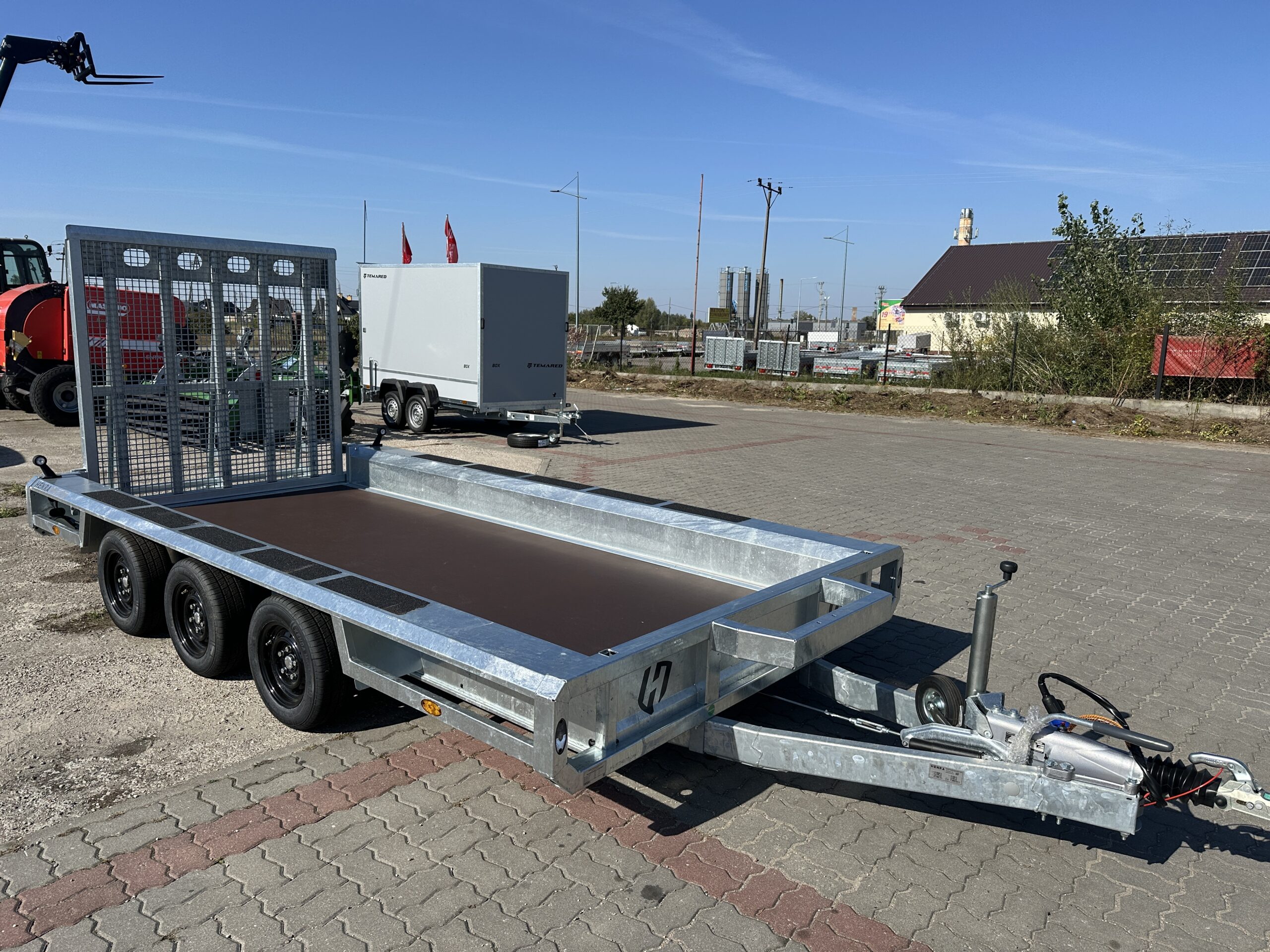 Remorque Henra MACHINENTRANSPORTER 403 X 170 – Image 3
