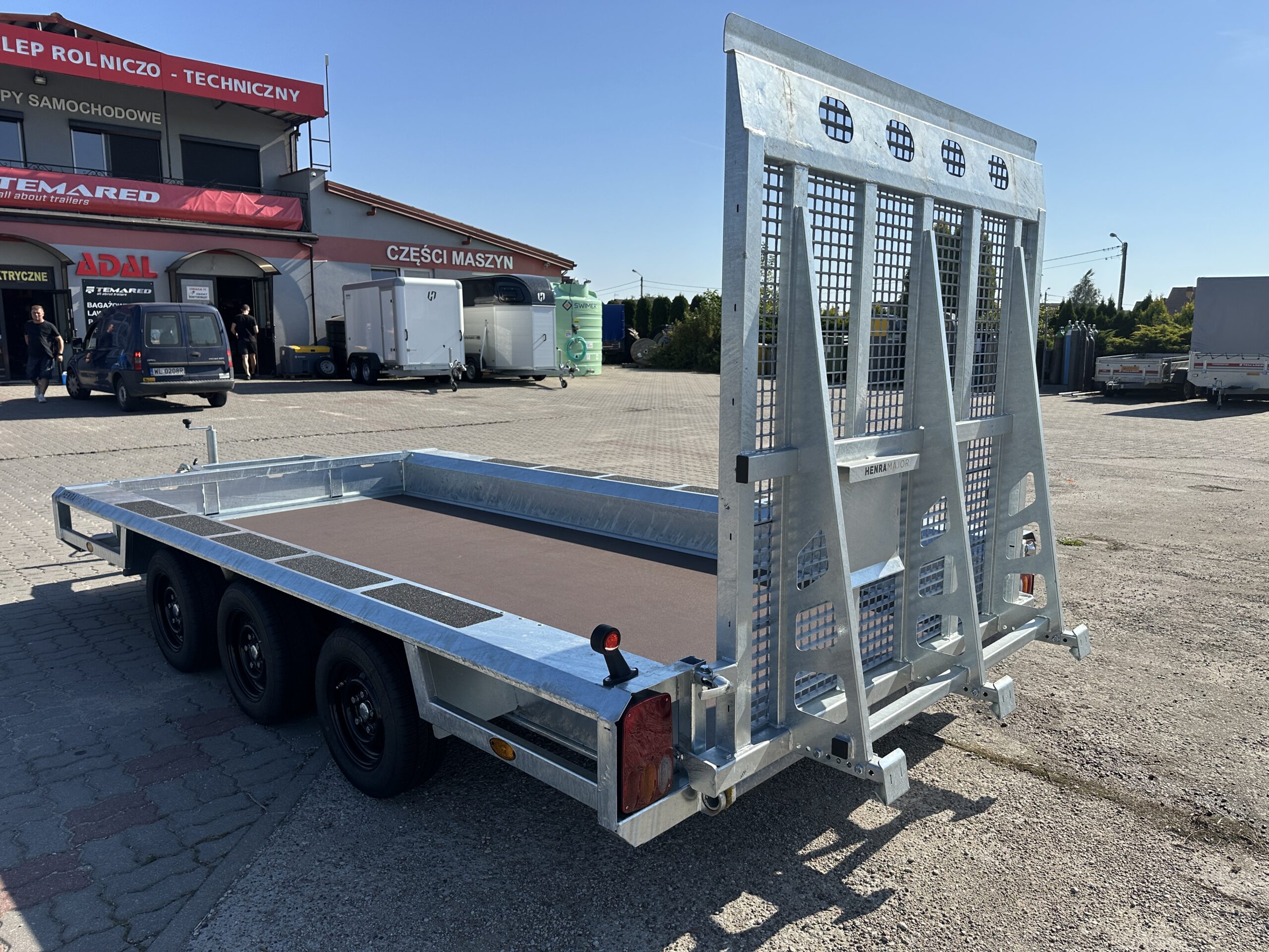 Remorque Henra MACHINENTRANSPORTER 403 X 170 – Image 8