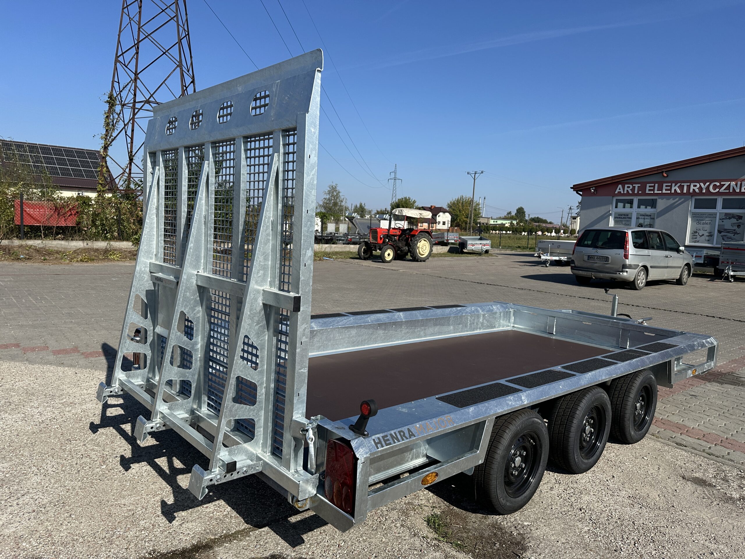 Remorque Henra MACHINENTRANSPORTER 403 X 170