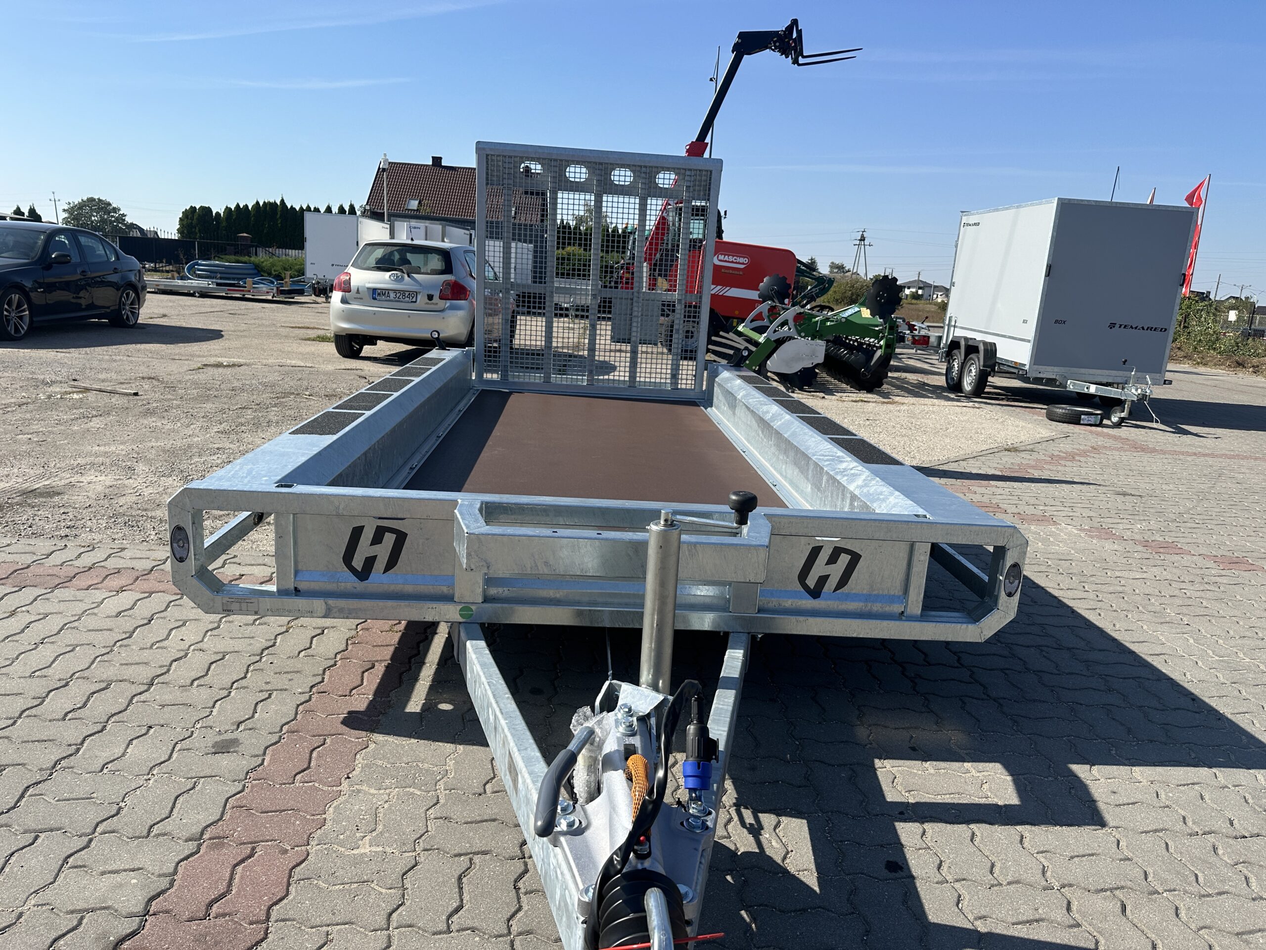 Remorque Henra MACHINENTRANSPORTER 403 X 170 – Image 13