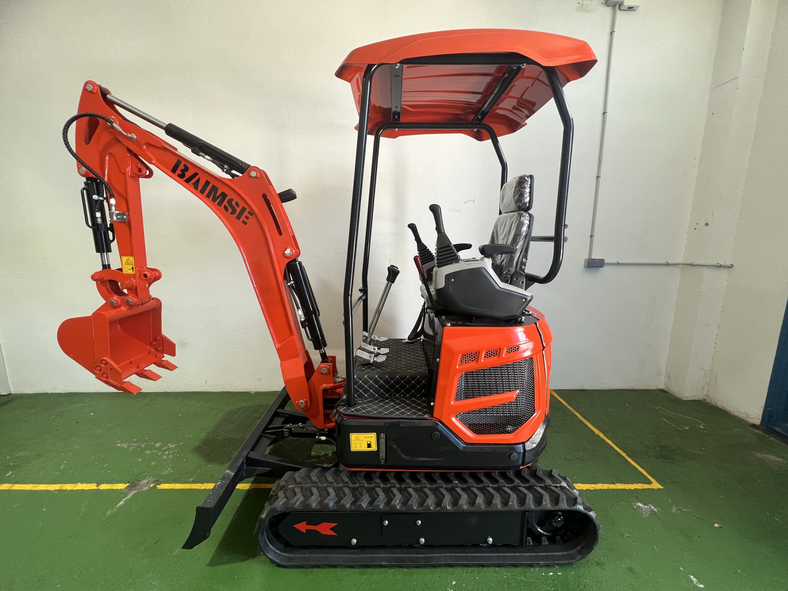 Mini Pelle Rotative BAIMSE 1800 kg, Moteur Kubota 3 Cylindres – Image 6