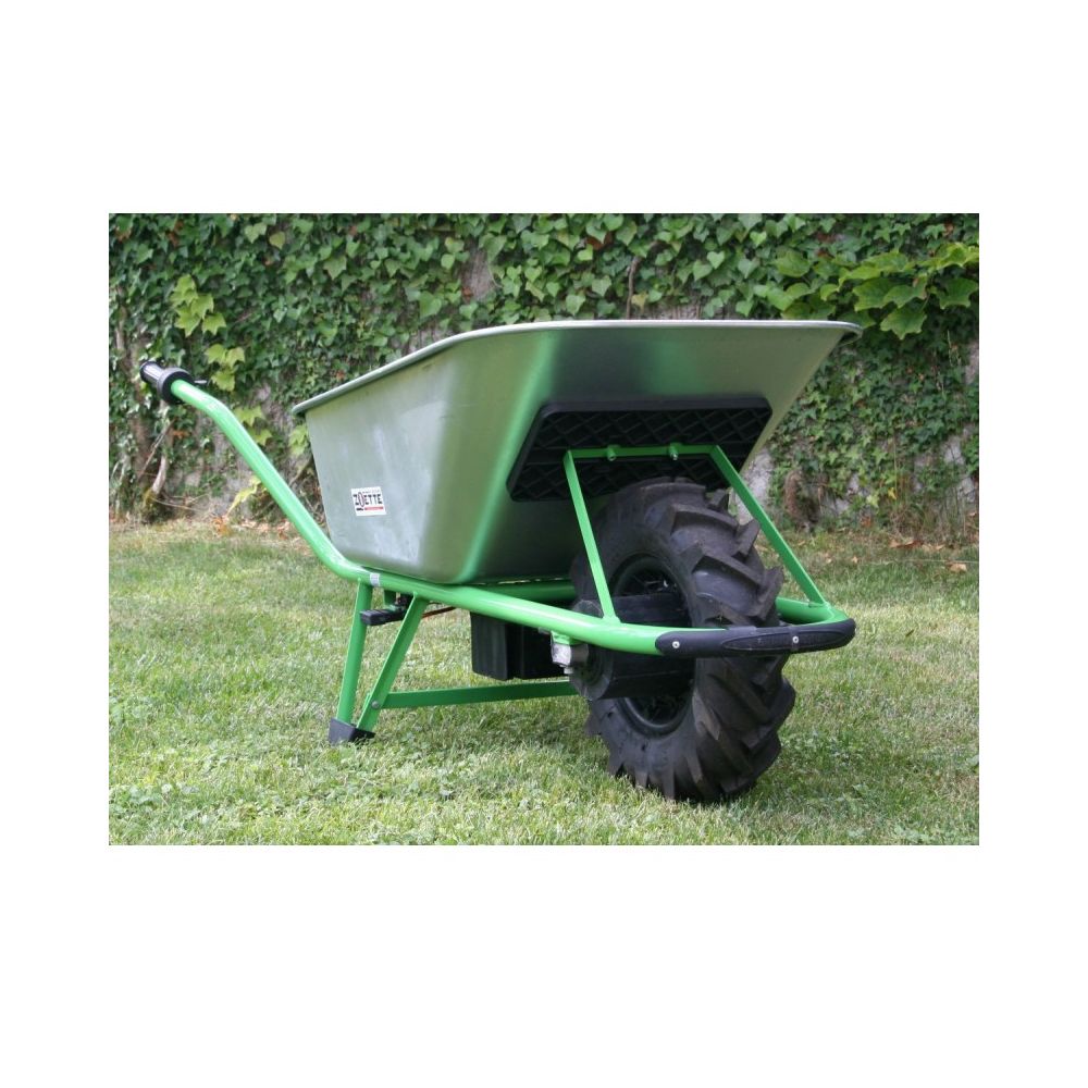 Brouette à moteur électrique ZOETTE Clas 100-10 vert – Image 5