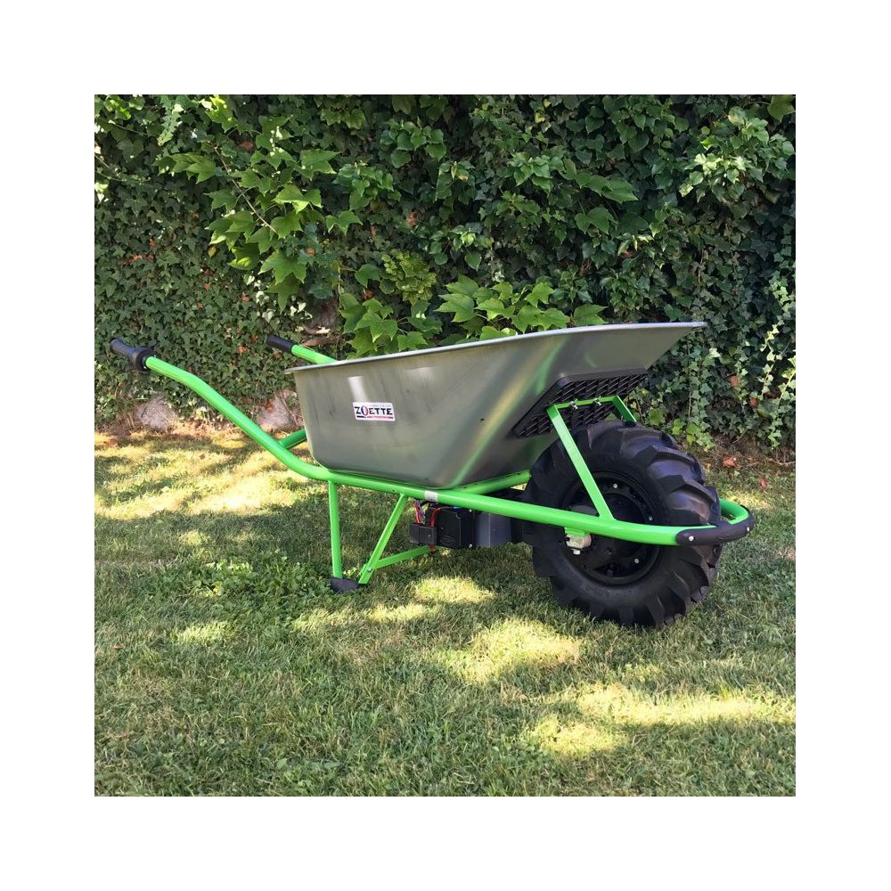 Brouette à moteur électrique ZOETTE Clas 100-10 vert – Image 6