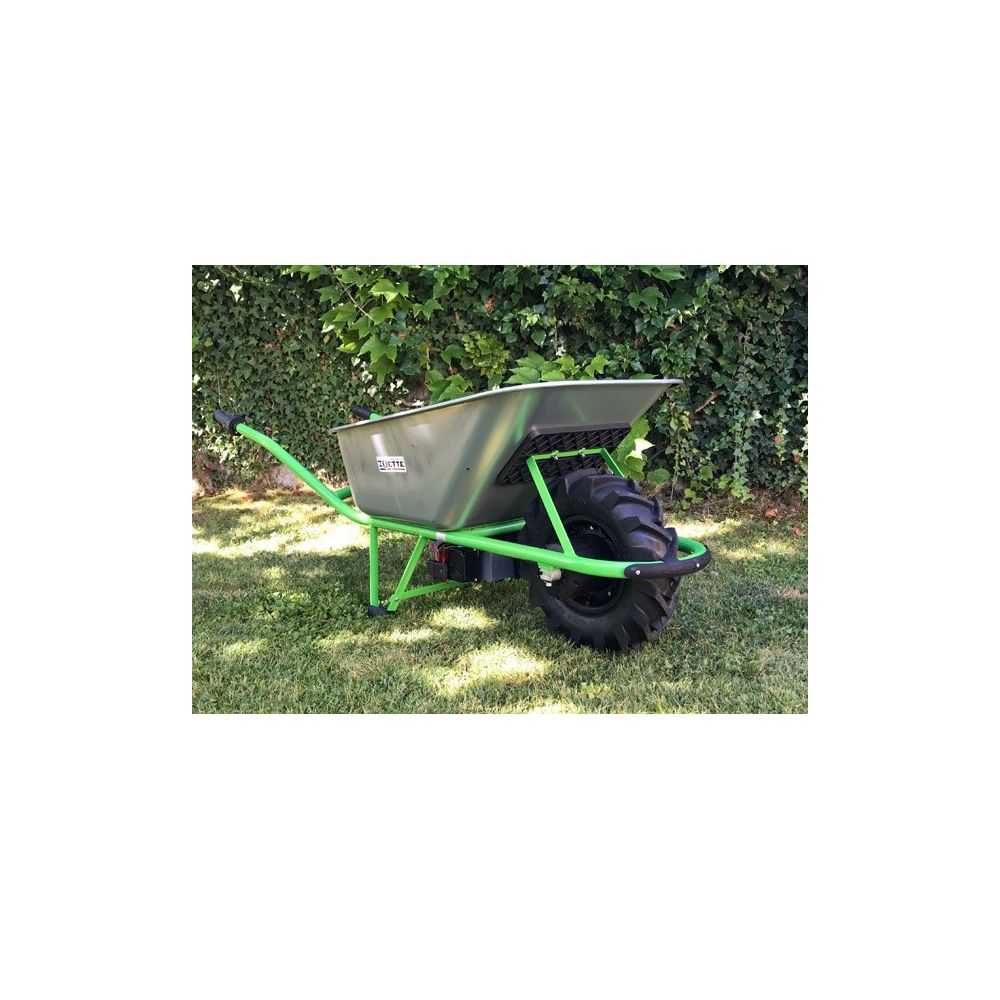 Brouette à moteur électrique ZOETTE Clas 100-10 vert – Image 7