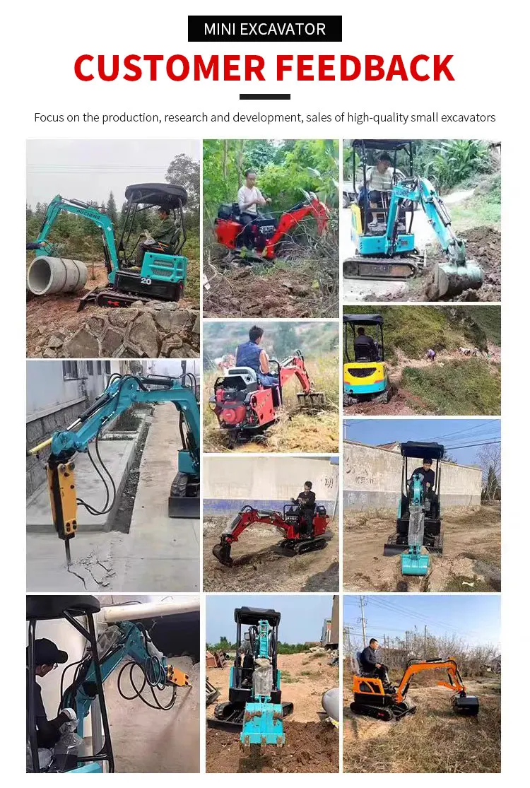 Mini-Pelle Escavatore 1 Ton – Macchina Agricola Personalizzabile – Image 2