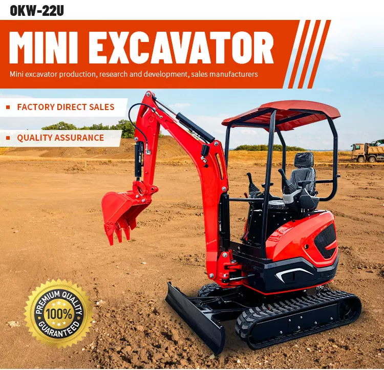 Mini-Pelle Escavatore Cingolato 2.2 Ton – Image 9