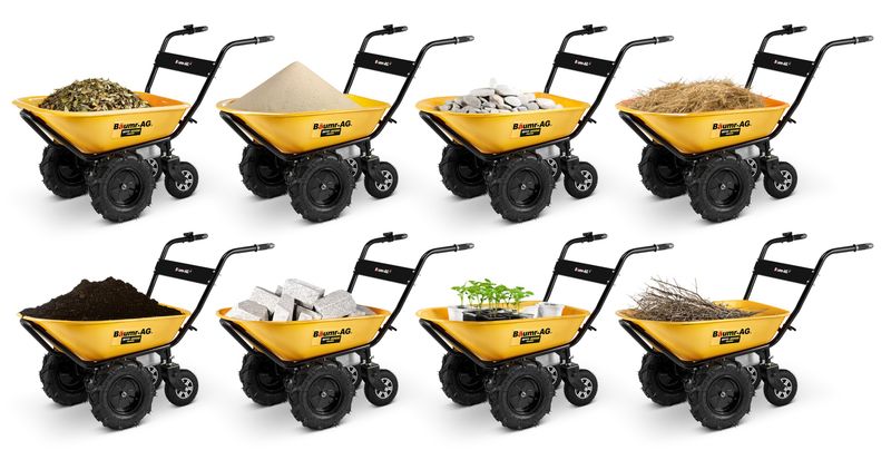 Brouette électrique 100L / 260kg BPR-800E Contrôle et Maniabilité ! – Image 9