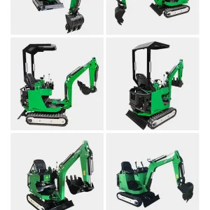 Mini-Pelle Escavatore 1 Ton – Macchina Agricola Personalizzabile