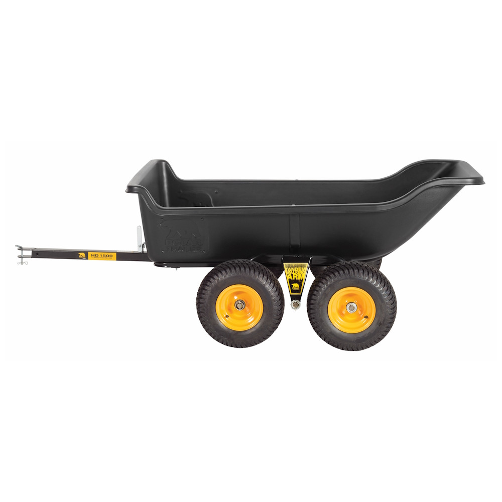 Brouette remorque TA1500 Polar en plastique - 623 litres – Image 2