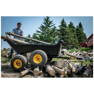 Brouette remorque TA1500 Polar en plastique - 623 litres