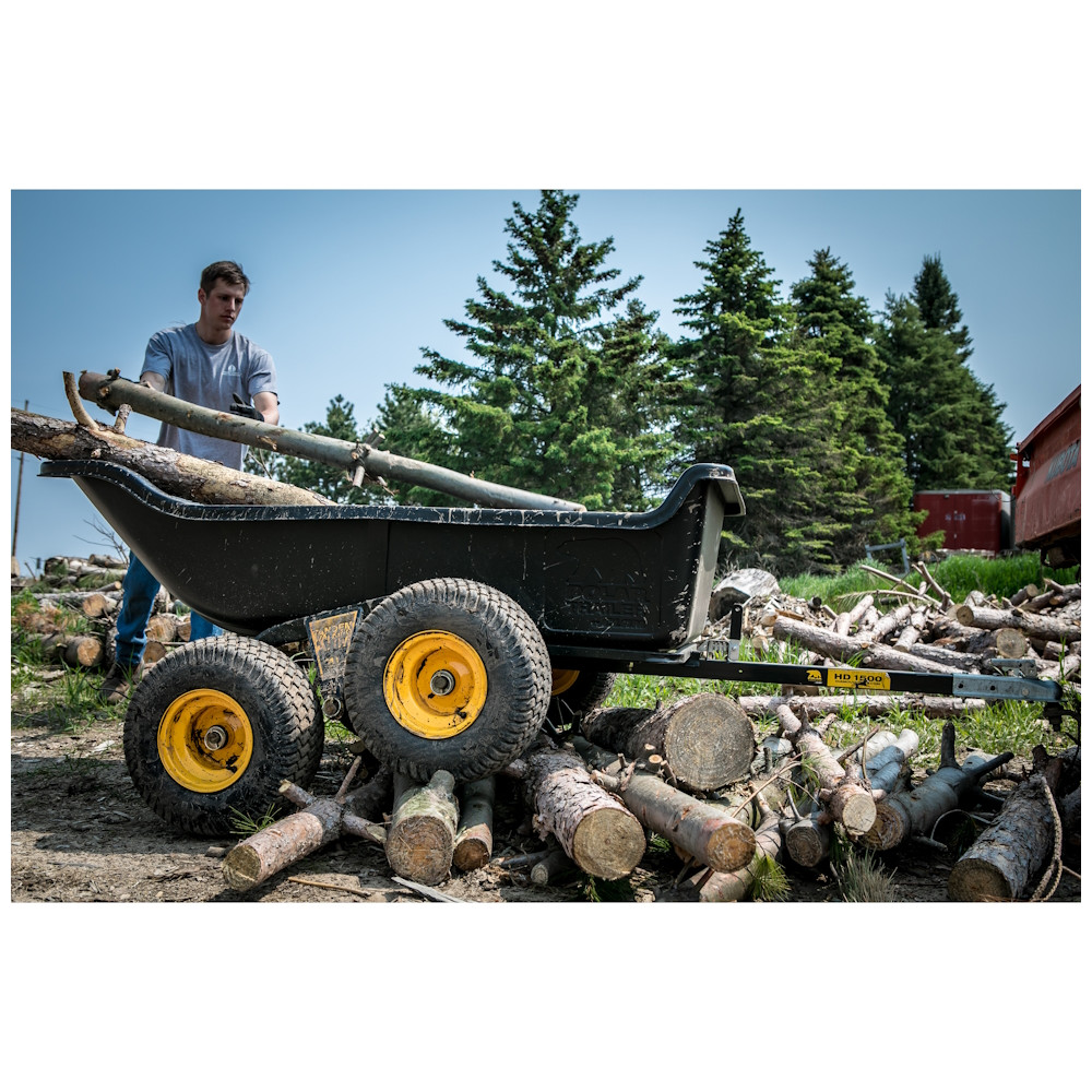 Brouette remorque TA1500 Polar en plastique - 623 litres – Image 4