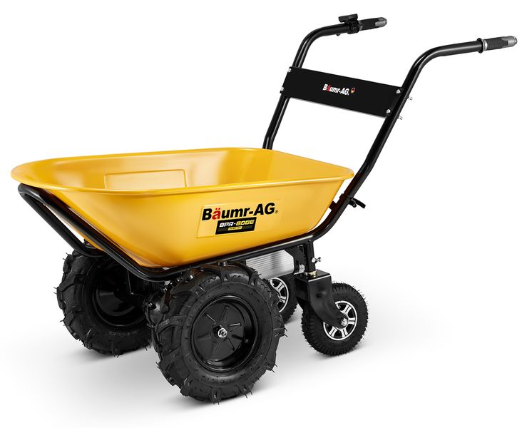 Brouette électrique 100L / 260kg BPR-800E Contrôle et Maniabilité !