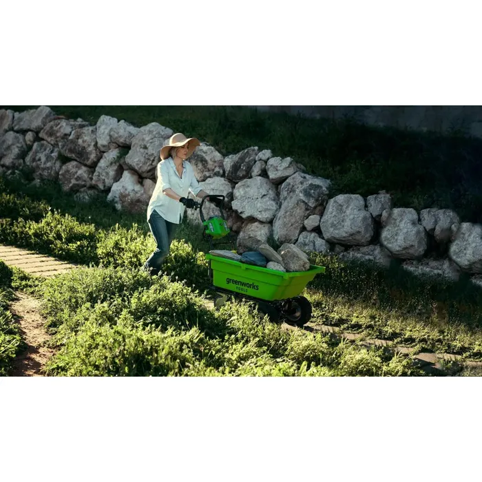 Brouette autotractée 40V 100kg (produit seul) GREENWORKS – Image 7