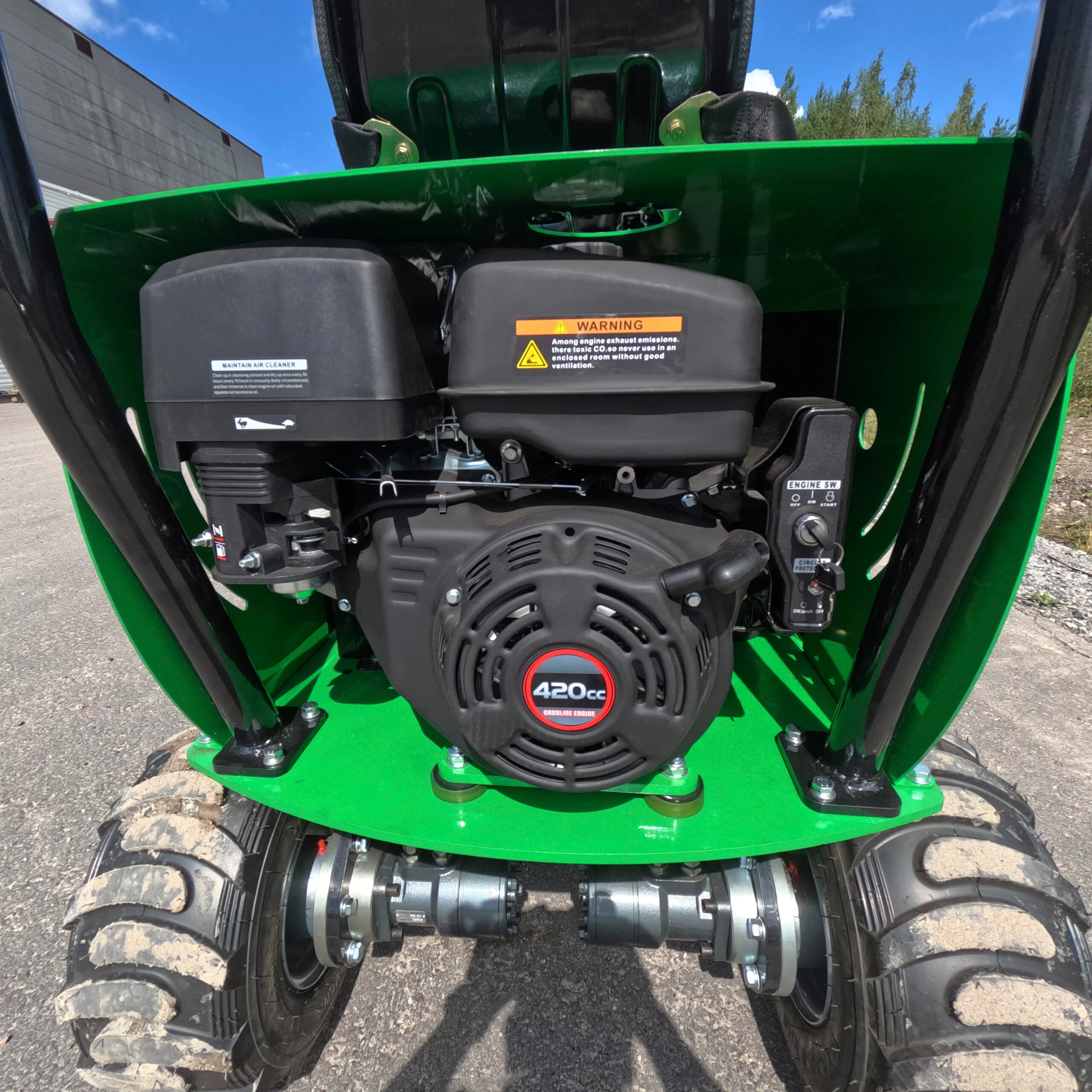 Mini-pelle sur roues Caivu HFT7 – Image 12