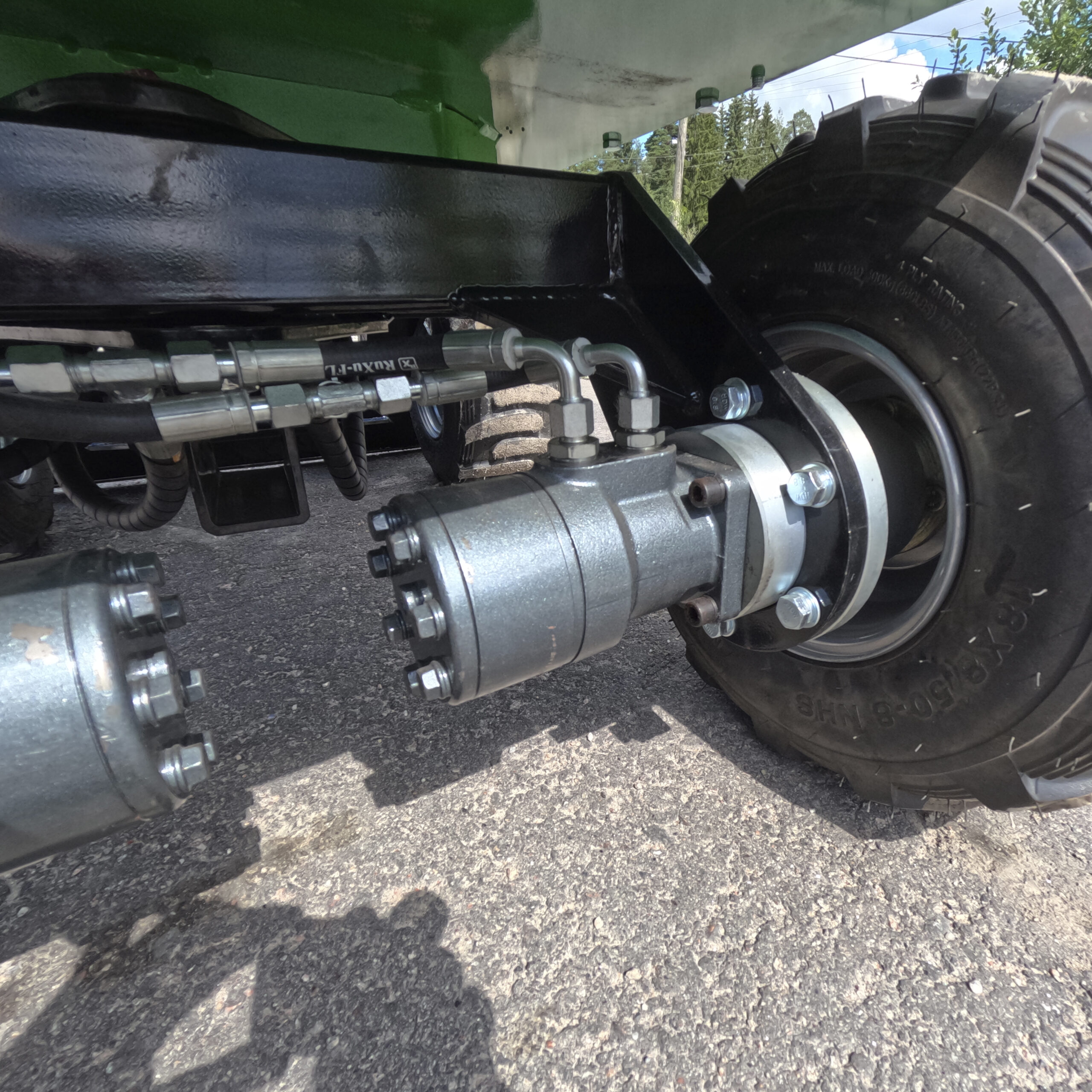 Mini-pelle sur roues Caivu HFT7 – Image 23
