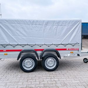 Remorque voiture à deux essieux avec bâche  300-750 kg