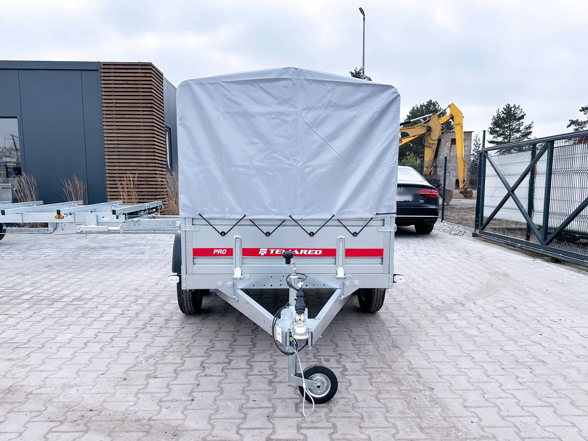 Remorque voiture à deux essieux avec bâche 300-750 kg – Image 13
